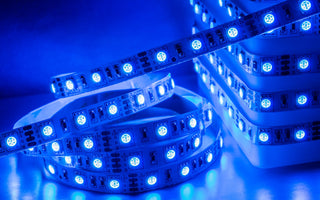 What is the LED light strip, and where is it generally used?