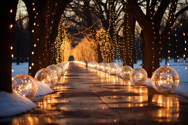 Vibrant Holiday String Lights