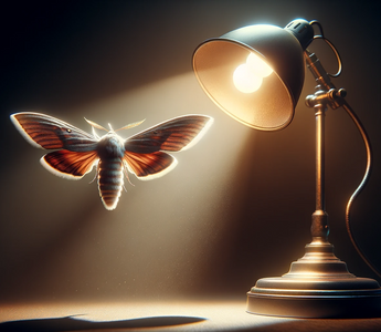 The Science Behind Moths' Fatal Attraction to Light Sources