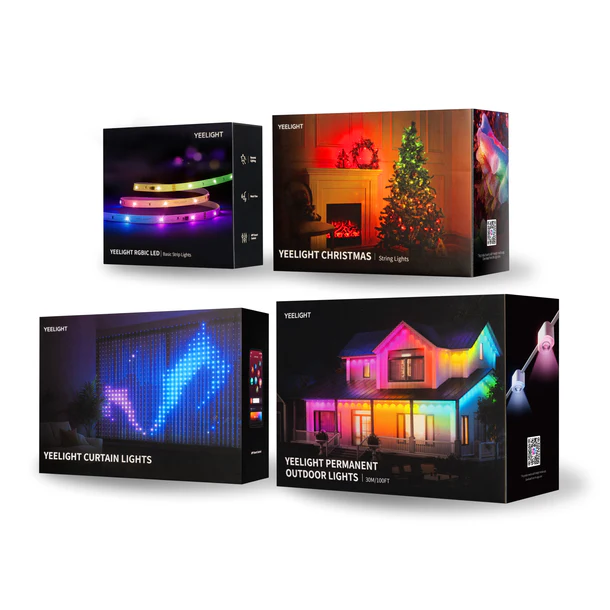 A complete Holiday Lightshow Package by Yeelight